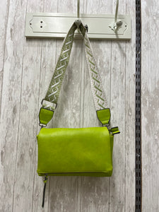 2 Strap Vegan Leather Flap Bag