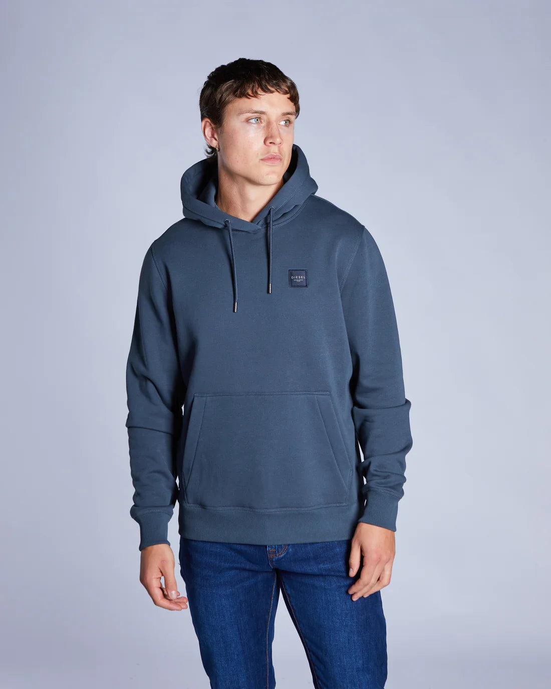 Diesel Dakota Hoodie Petrol Blue