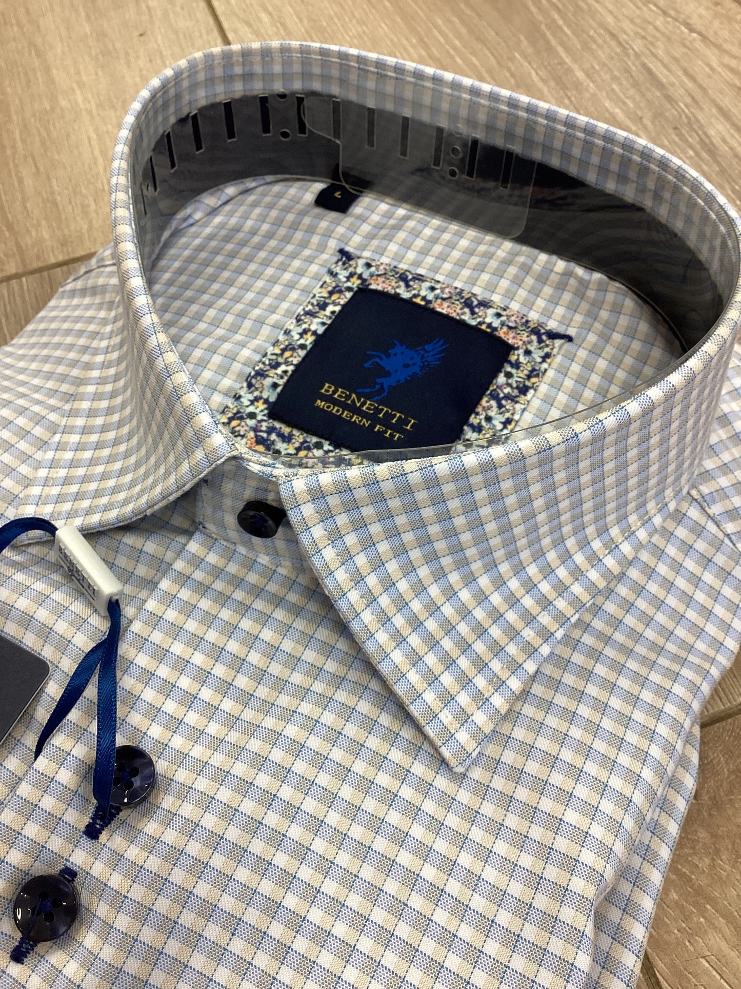 Benetti Beverly Short Sleeve Shirt Sand