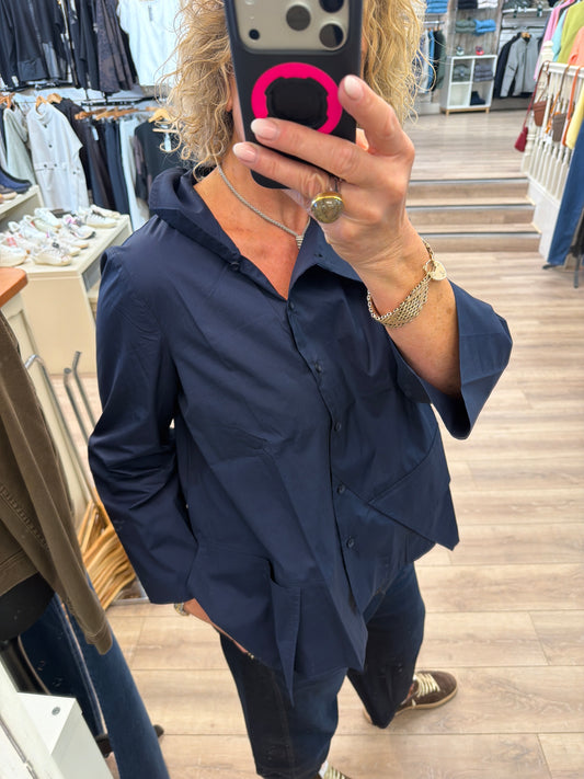 Ozai N Ku Shirt Blue