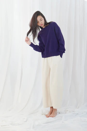 TWNS Aurora Sweater Aubergine