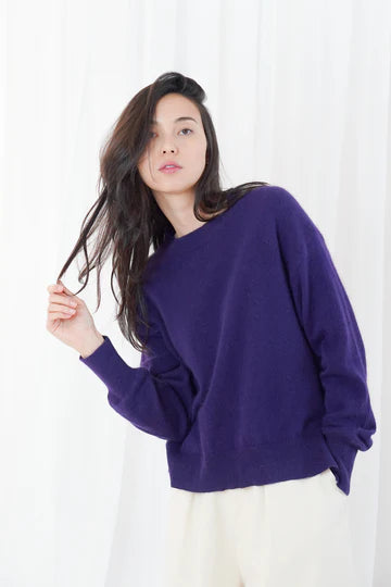 TWNS Aurora Sweater Aubergine