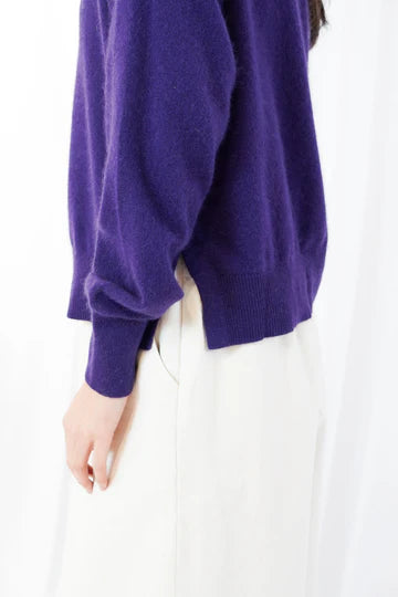 TWNS Aurora Sweater Aubergine
