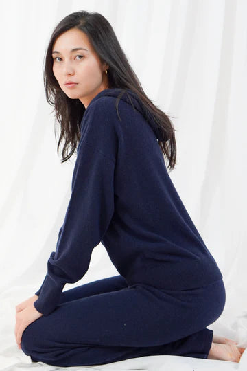 TWNS Alcatraz Pullover Hoodie Navy