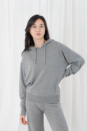TWNS Alcatraz Pullover Hoodie Mottled Grey