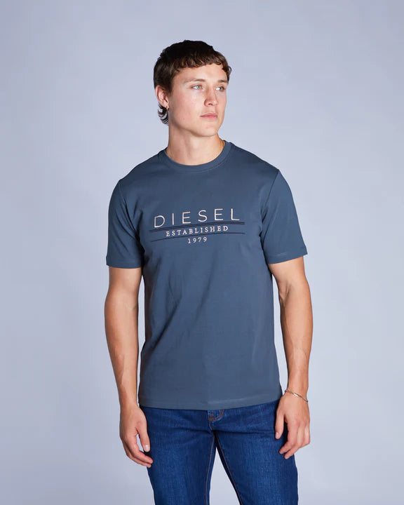 Diesel Duncan T-Shirt Petrol Blue