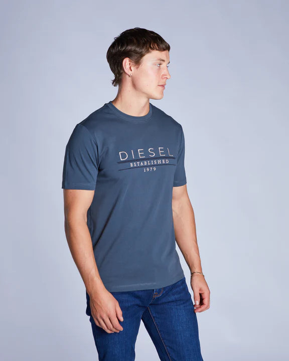 Diesel Duncan T-Shirt Petrol Blue