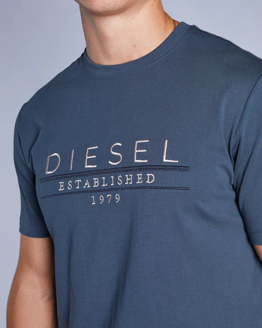 Diesel Duncan T-Shirt Petrol Blue