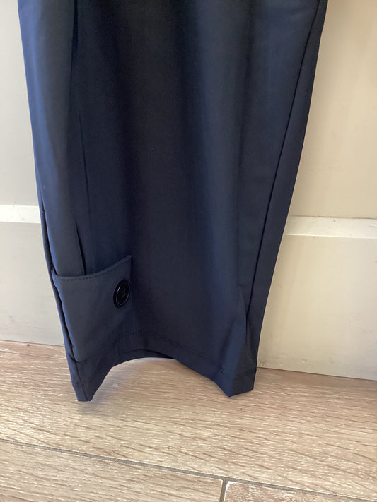 Naya Slim leg Drawstring Trouser Black