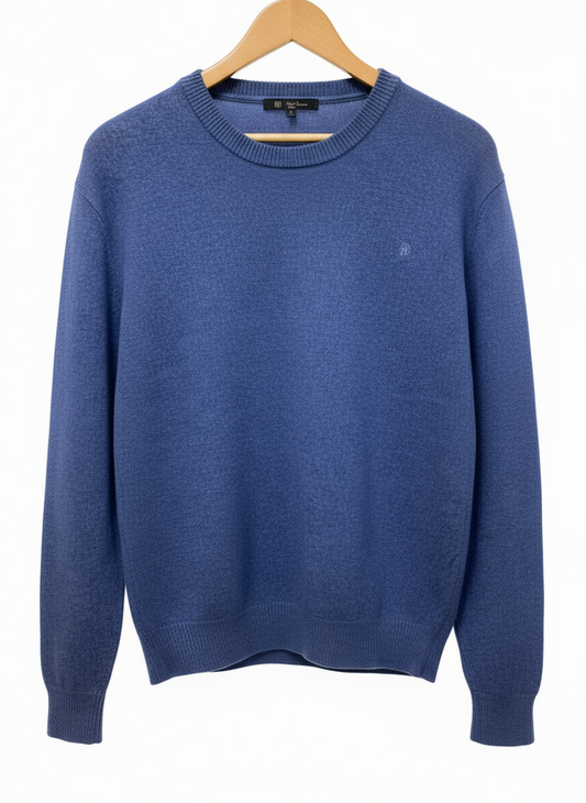 Benetti Franco Crew Neck Knit Indigo