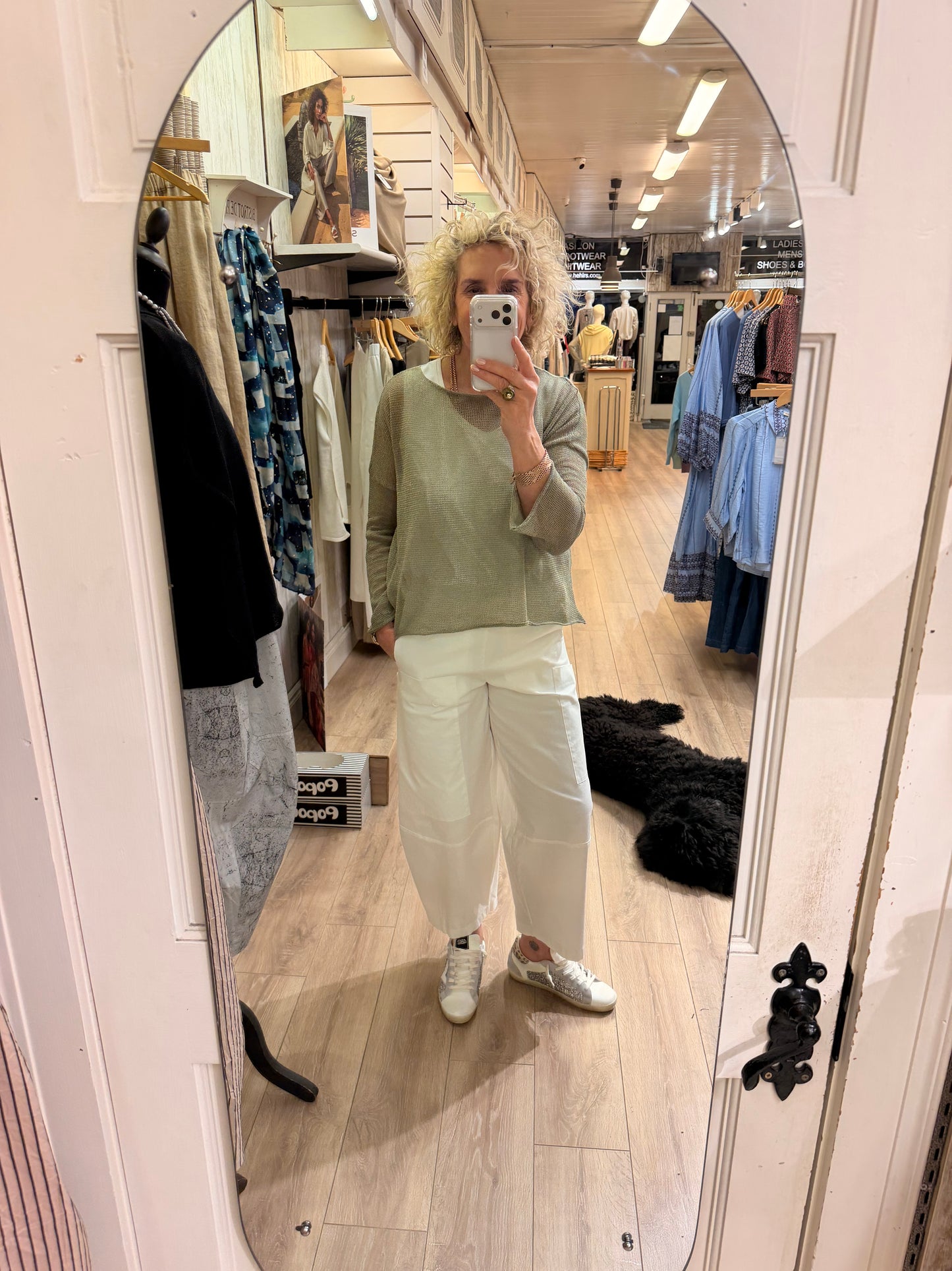 Lotus Eaters Lak 06 Knit Top KHAKI