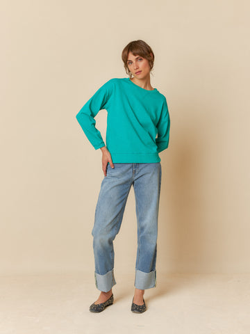 INDI & COLD COTTON LARA SWEATSHIRT