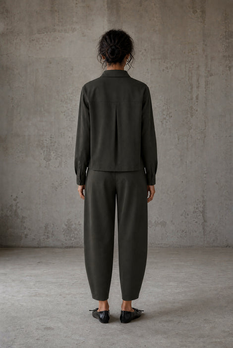 Jane Lushka Benot Pants Technical Jersey Army