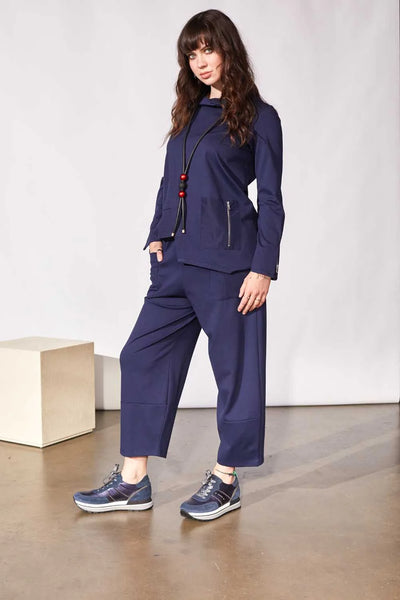 Peruzzi Slouch Trouser Navy