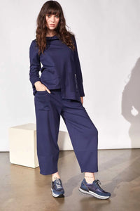 Peruzzi Slouch Trouser Navy