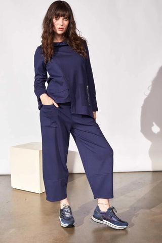 Peruzzi Slouch Trouser Navy