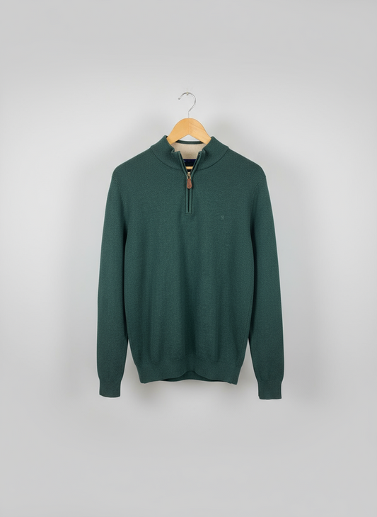 Benetti Dawson 1/4 Zip Knit Sage