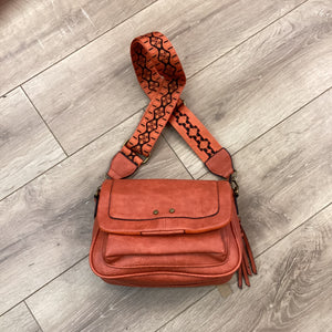 Vegan Cross Body 2 strap Bag