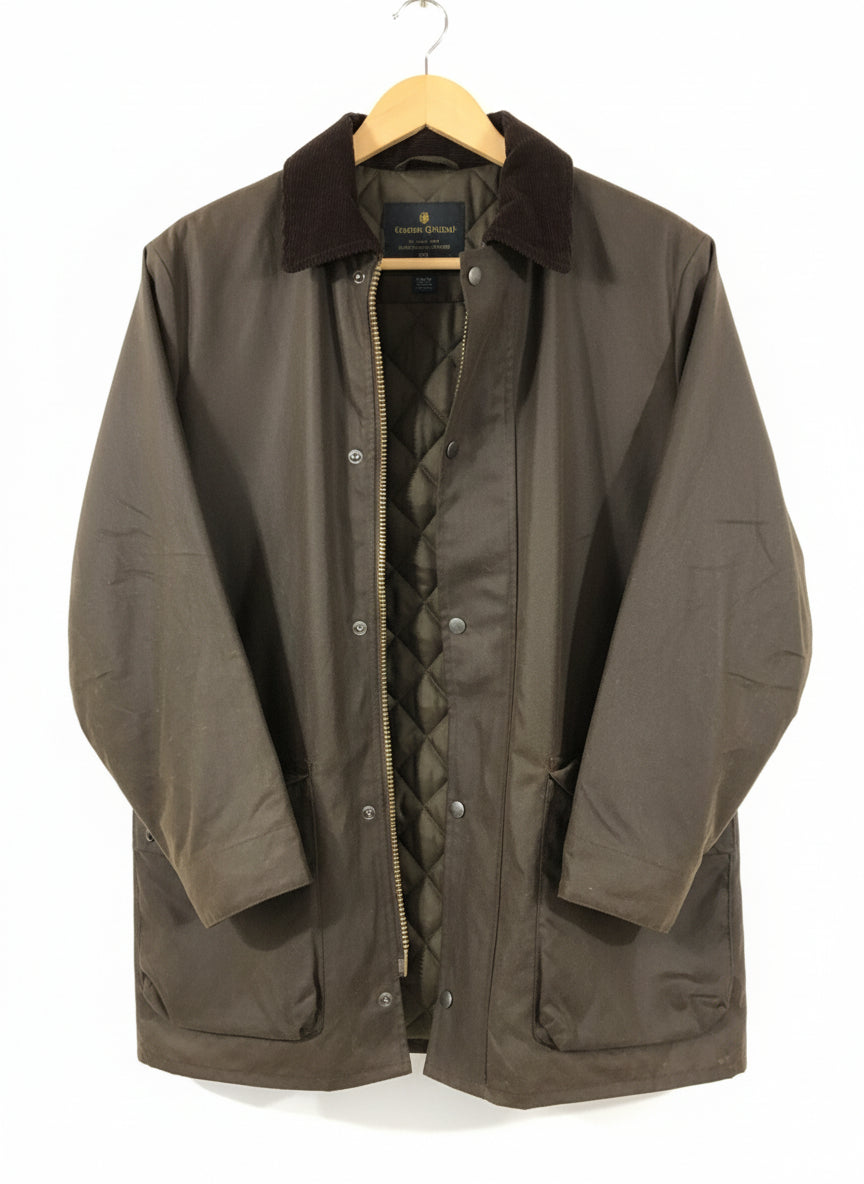 Kensington Wallace Wax Jacket Brown