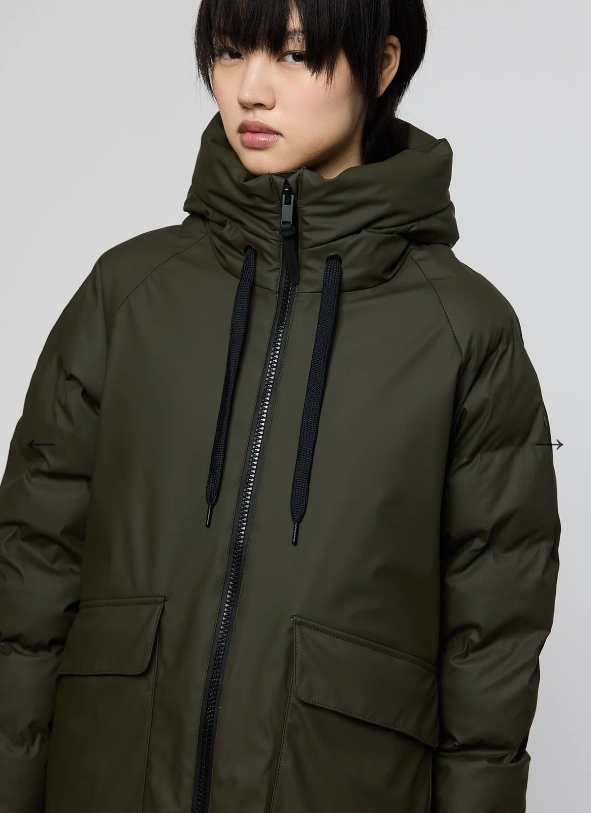 Tanta Rime Coat Khaki