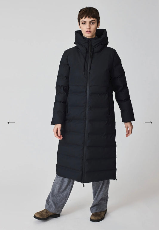 Tanta Snestorm Puffer Coat Dark Navy