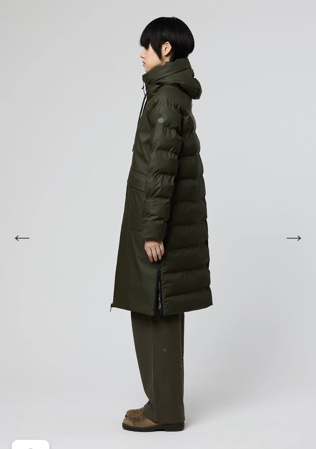 Tanta Rime Coat Khaki