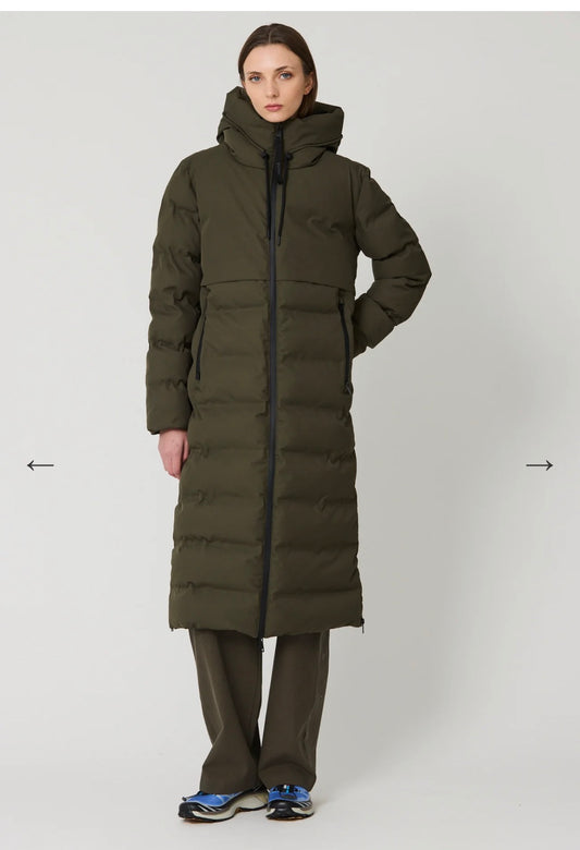 Tanta Snestorm Puffer Coat Khaki