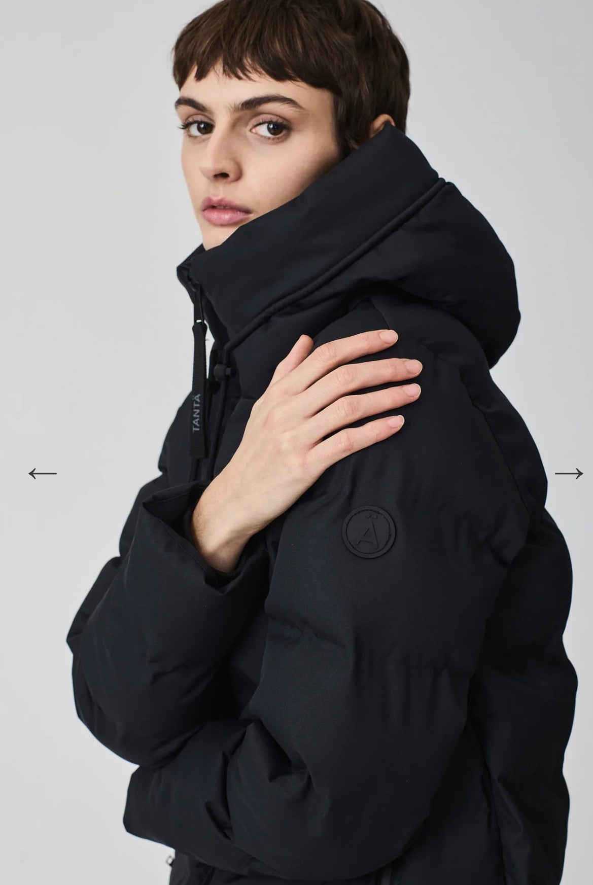 Tanta Snestorm Puffer Coat Dark Navy