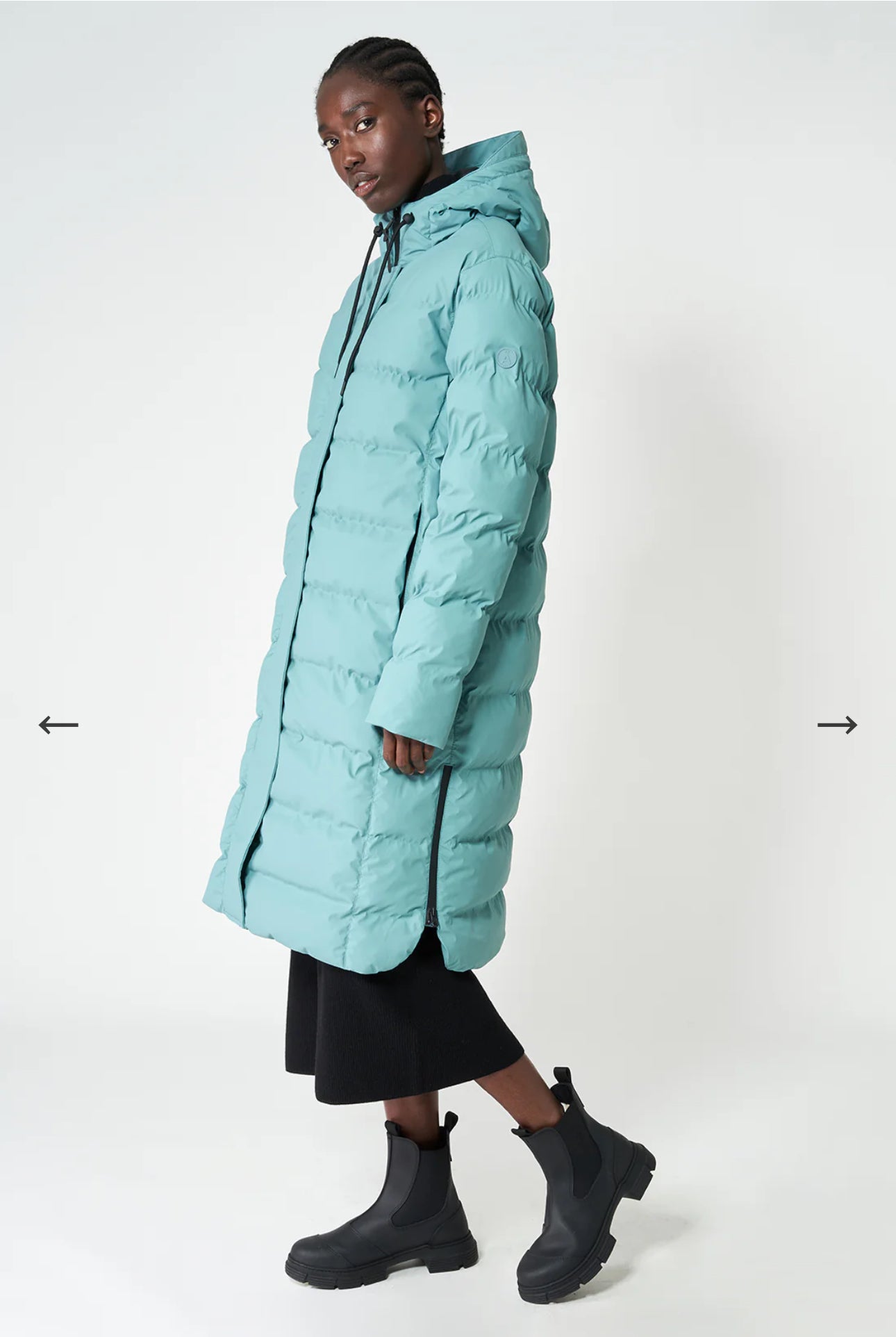 Tanta Puddle Coat -Arctic Blue