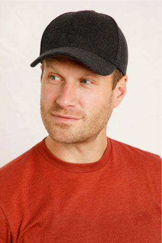 Weird Fish Elgin Cap- Washed Black