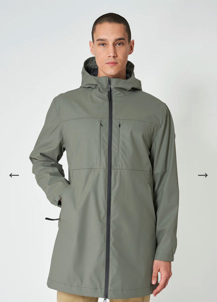 Tanta Mens Baraf Coat- Mulled Basil