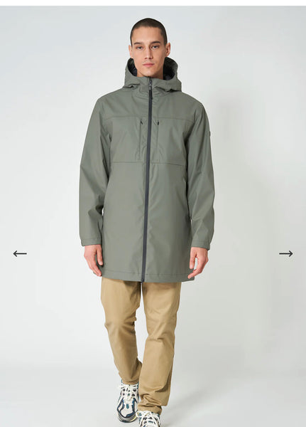 Tanta Mens Baraf Coat- Mulled Basil