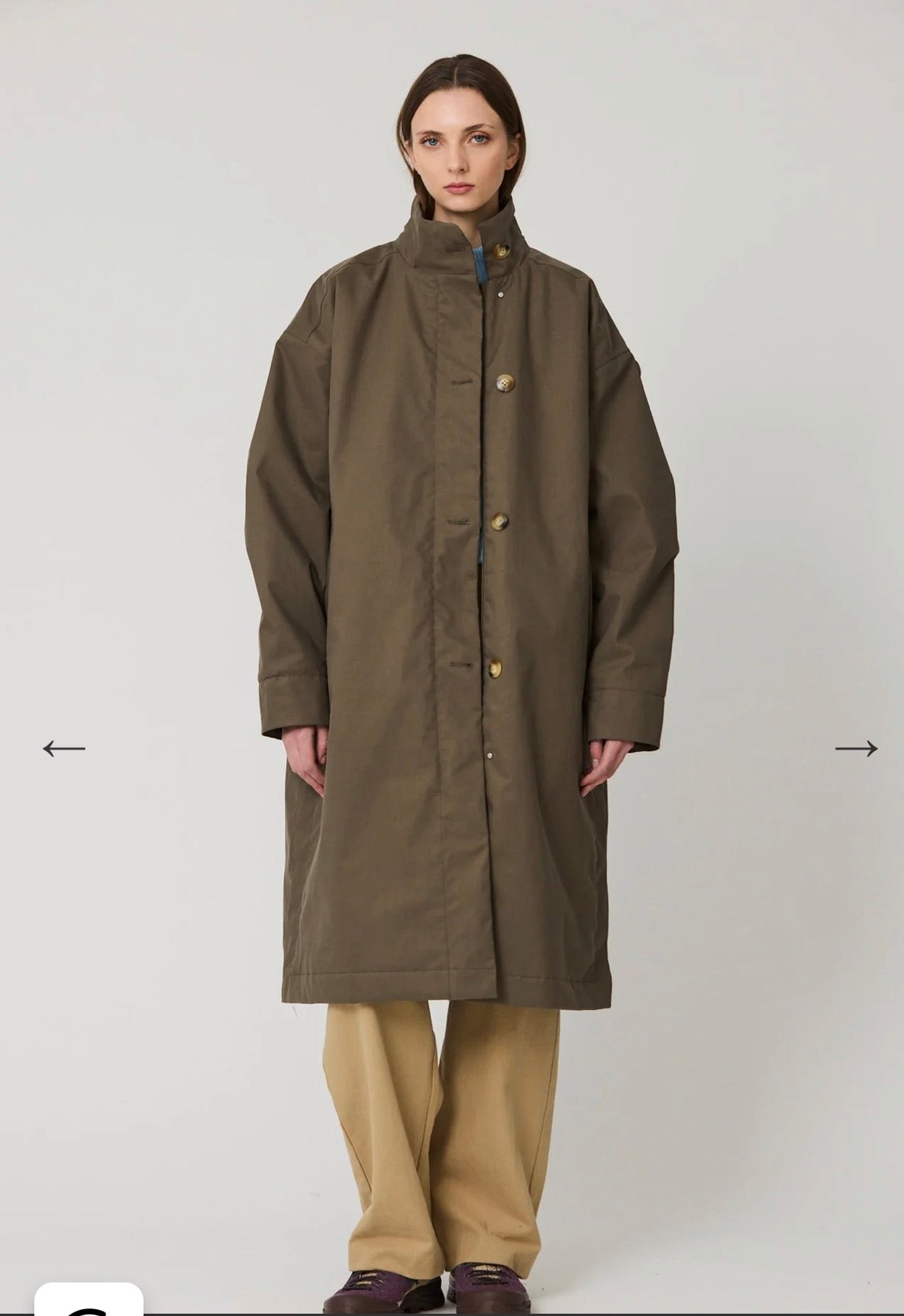 Tanta Escarcha Coat Sea Turtle