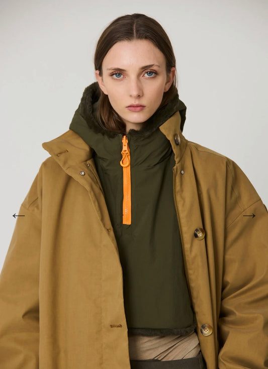 Tanta Bing Hood Khaki