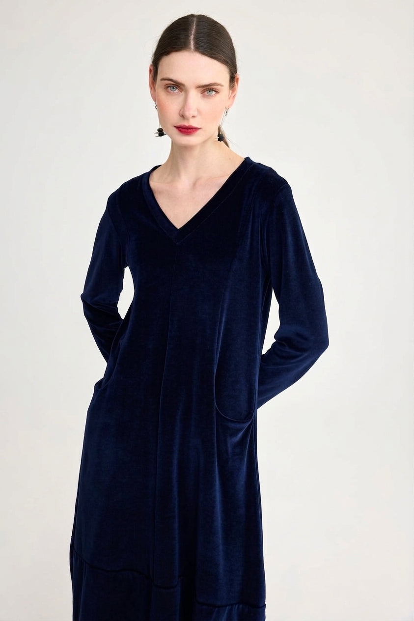 Luukaa Astrid Dress Navy