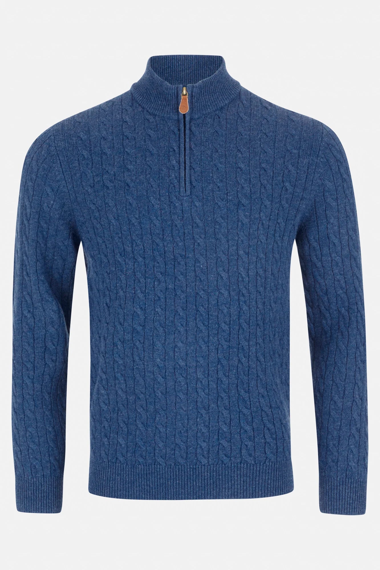 Benetti Grant 1/4 Zip Knit Indigo