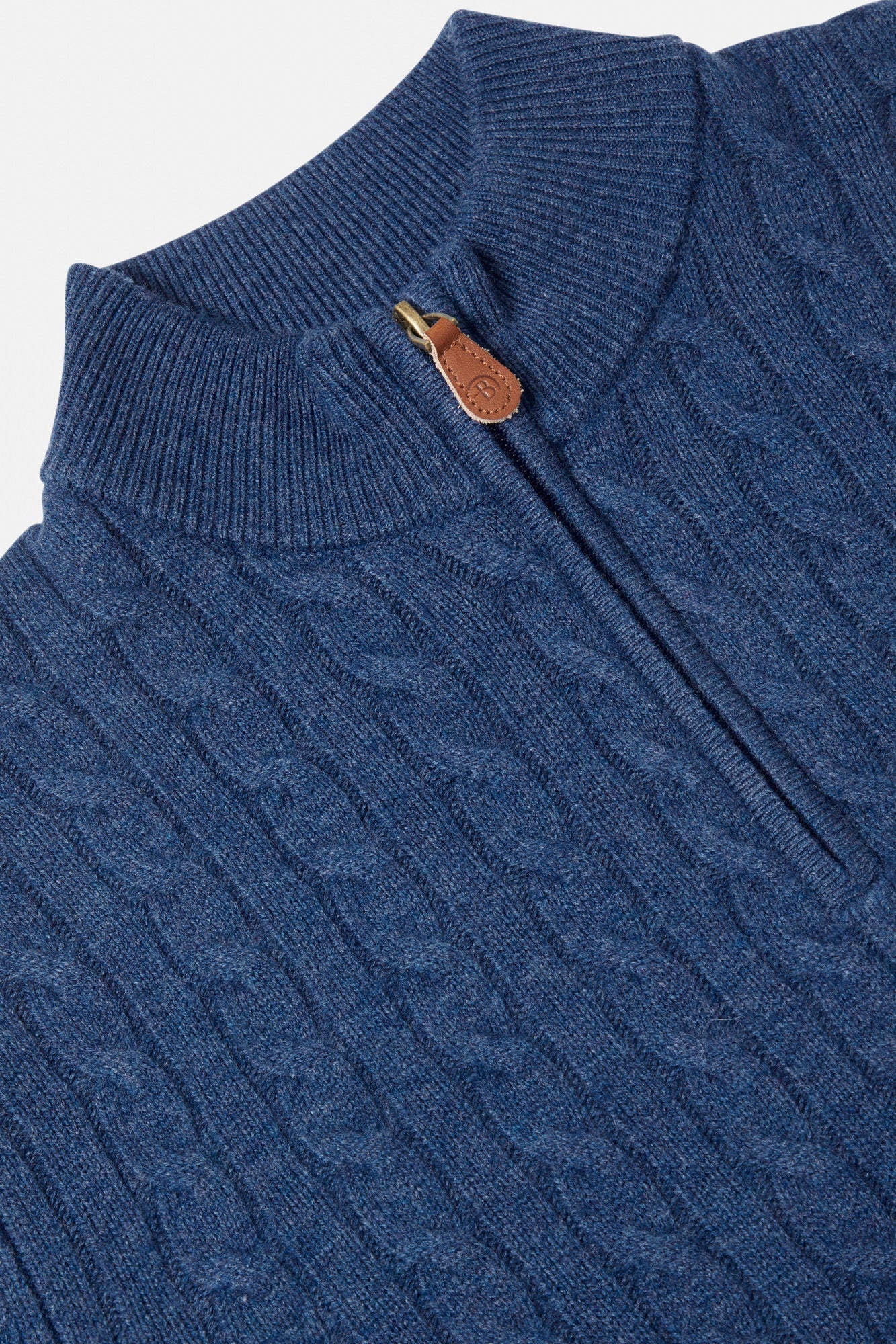 Benetti Grant 1/4 Zip Knit Indigo