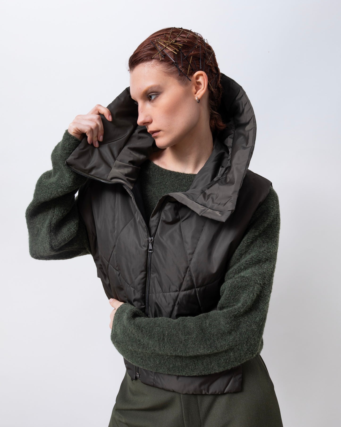 Lotus Eaters WLA/013 BLOUSE Clover Green