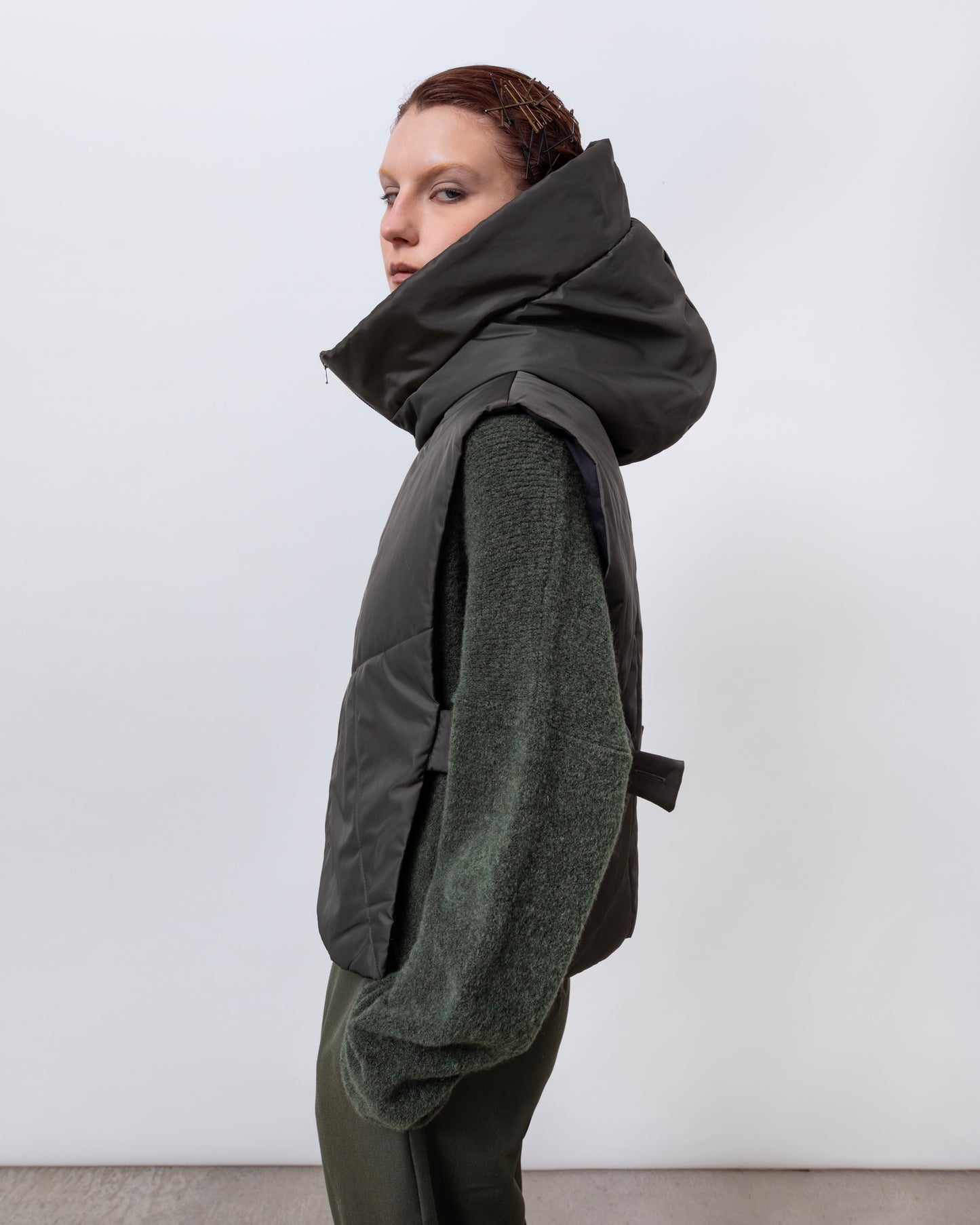 Lotus Eaters WLA/013 BLOUSE Clover Green