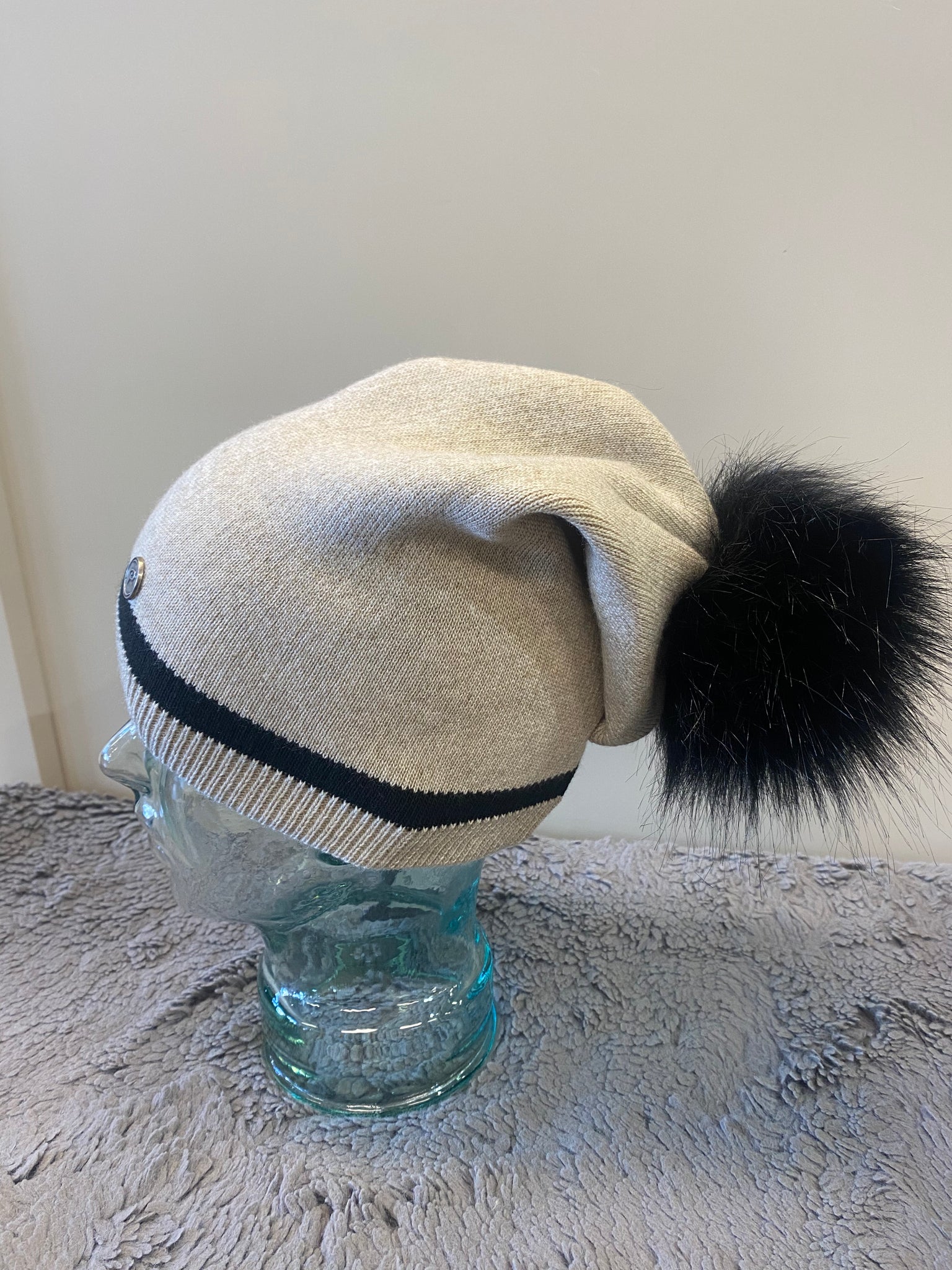 Peruzzi Stripe Slouch Hat