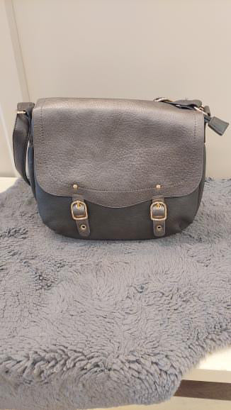 2 tone Vegan cross body bag