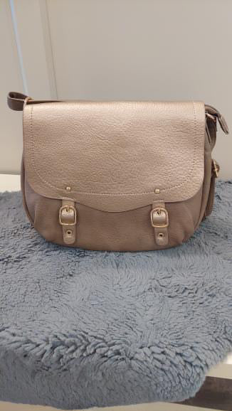 2 tone Vegan cross body bag