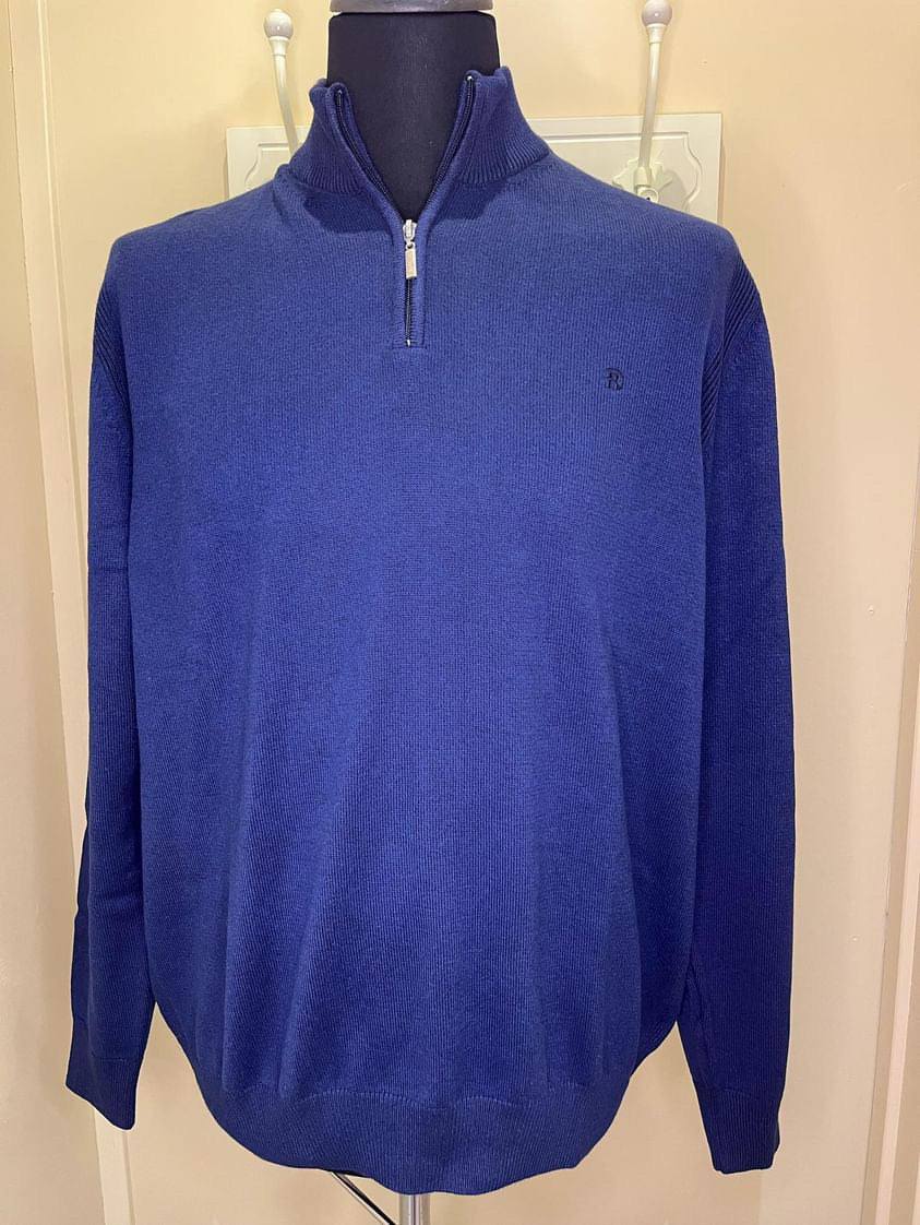 Benetti Brosna 1/4 Zip-Indigo