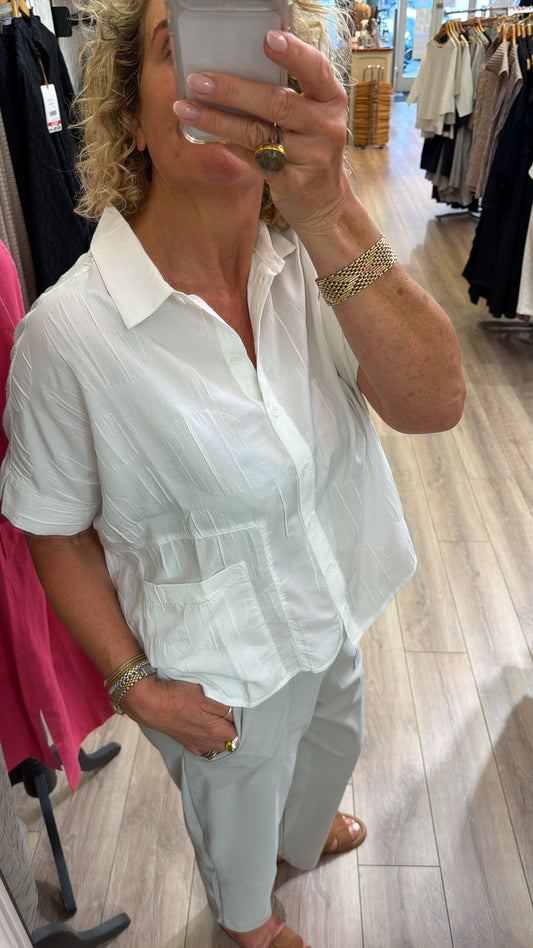 Naya Pull Up Trouser with Side Pocket Ash