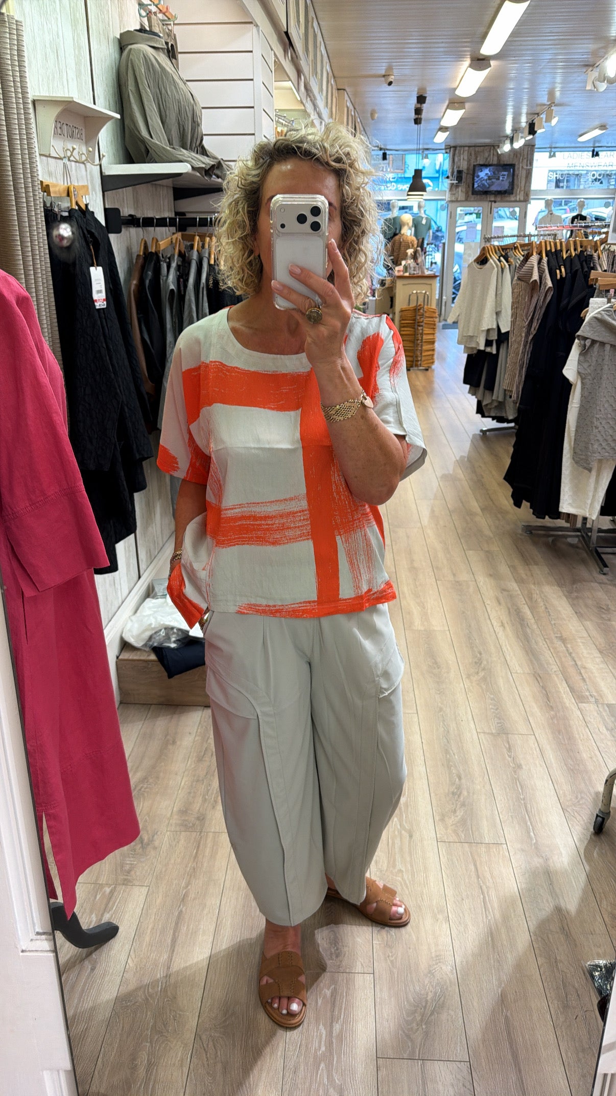 Naya Balloon Shape Trouser With Curve Panel Ash