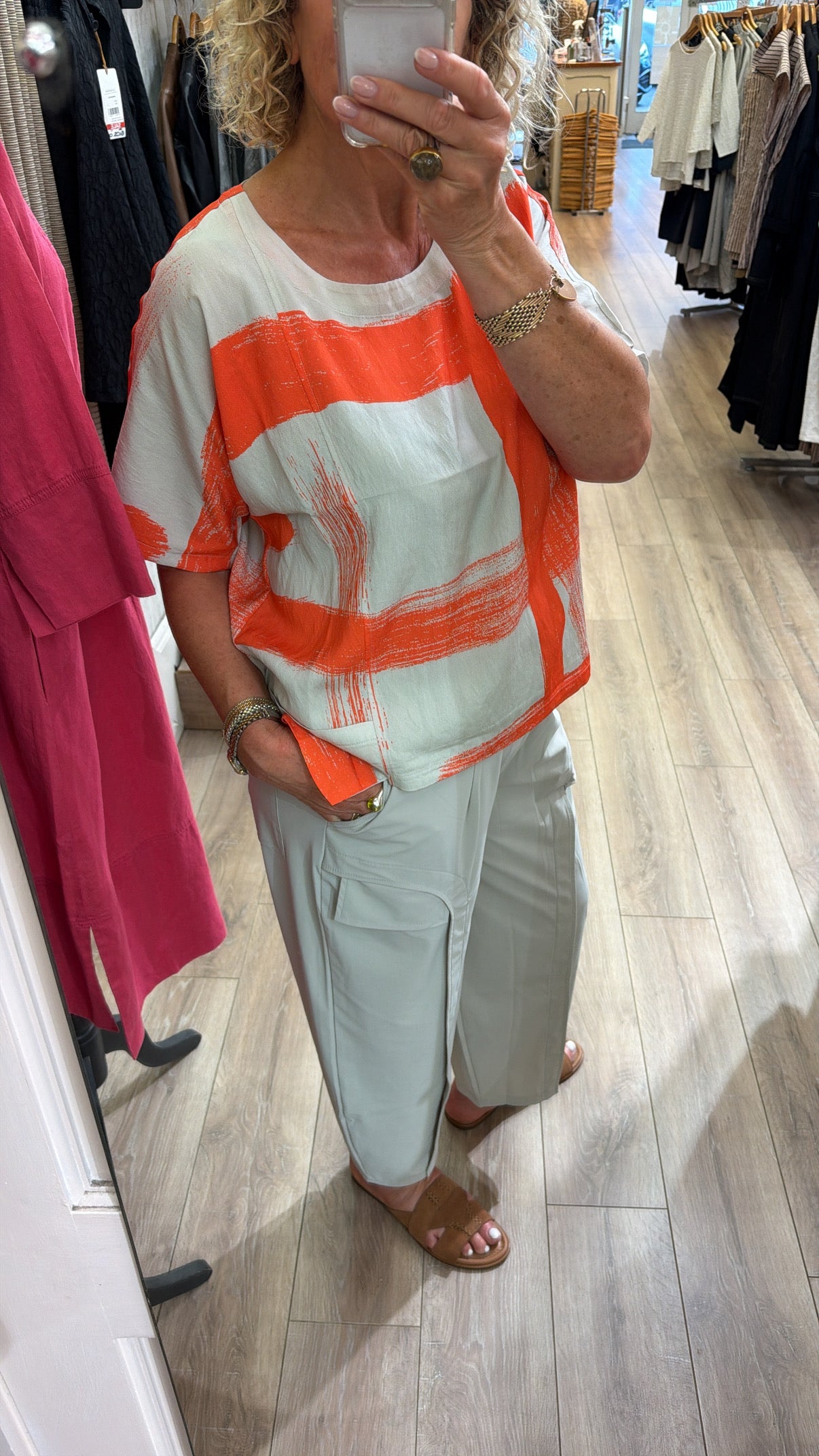 Naya Balloon Shape Trouser With Curve Panel Ash