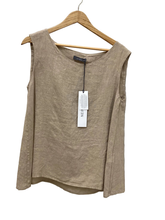 Neirami Linen Top Sabbia