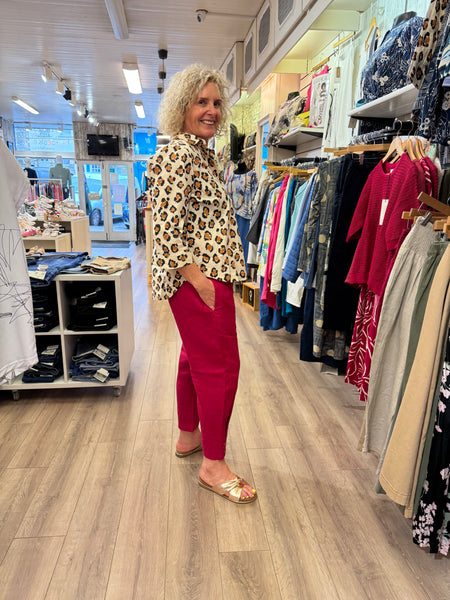 Masai Penna Trousers -Persian Red