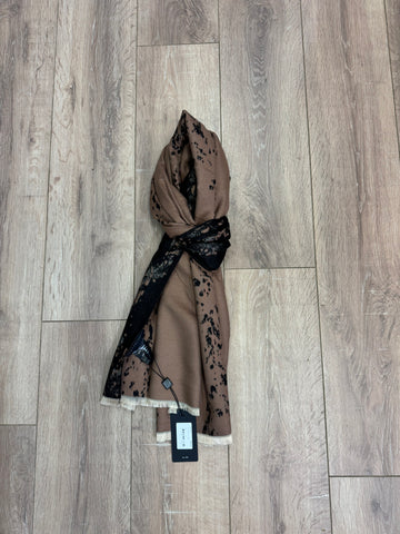 Peruzzi Speckled Scarf Camel
