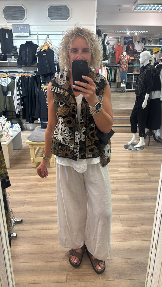 Luukaa Eira Knited Sleeveless Jacket